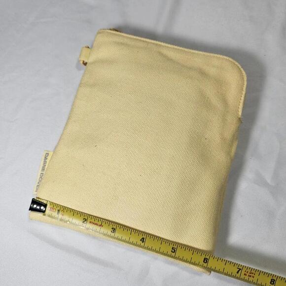 Nwt Dagne dover sky essentials pouch pollen Color. Light Soft Yellow - Picture 7 of 8
